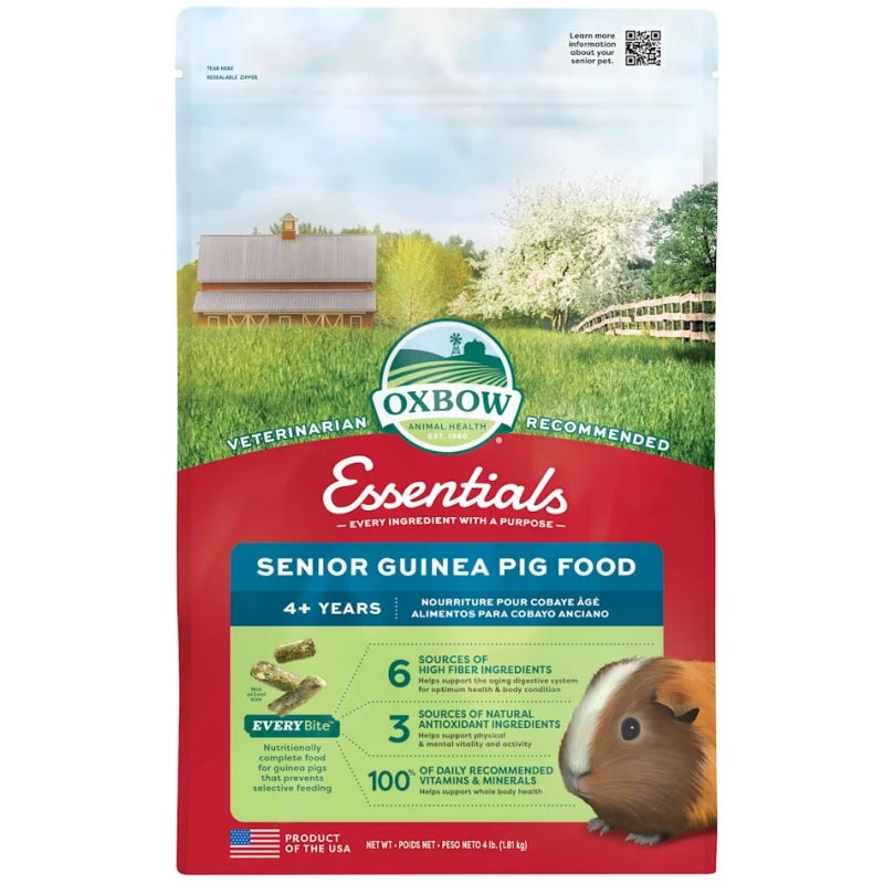 OXBOW ESSENTIALS SENIOR GUINEA PIG ΓΙΑ ΙΝΔΙΚΑ ΧΟΙΡΙΔΙΑ 1,81KG