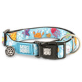 MAX & MOLLY SMART ID COLLAR - BLUE OCEAN/L 2,5CMX39-62CM