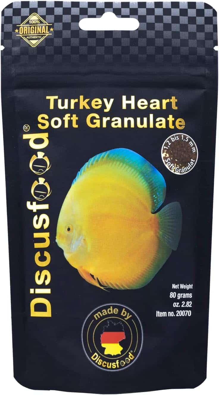 DISCUSFOOD TURKEY HEART SOFT GRANULATE 230G
