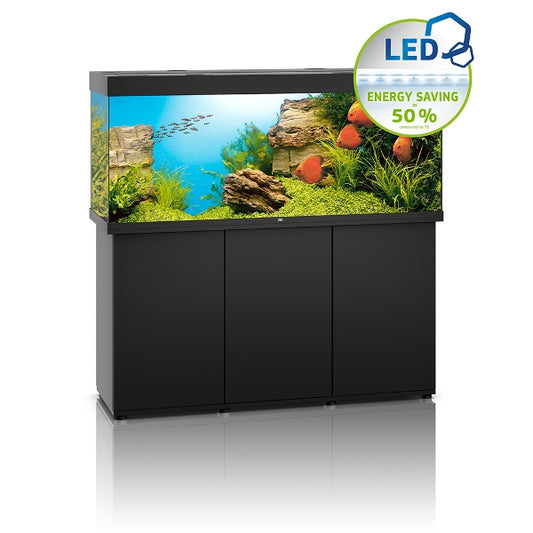 JUWEL ΕΝΥΔΡΕΙΟ RIO 450 LED BLACK SET PLUS
