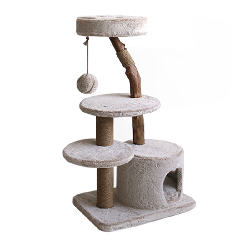 CATOIKOS CAT PLAYGROUND "BROWN COCONUT" 60X40X110CM