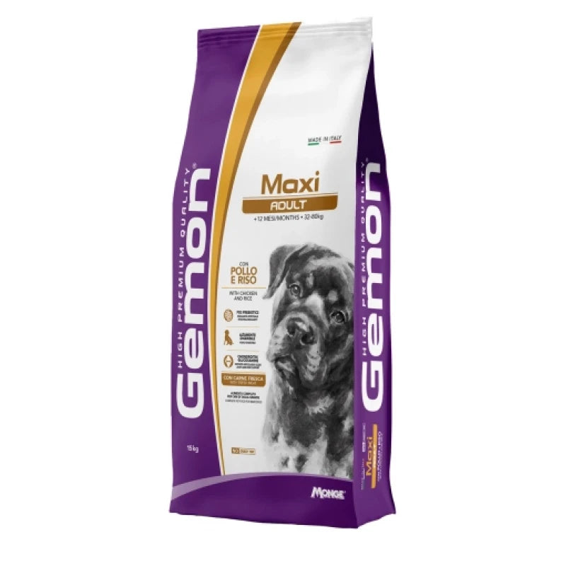 GEMON DOG ADULT MAXI CHICKEN & RICE 15KG