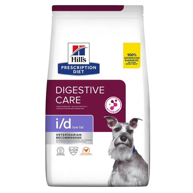 HILL'S PRESCRIPTION DIET CANINE I/D LOW FAT ACTIVBIOME+ 1,5KG