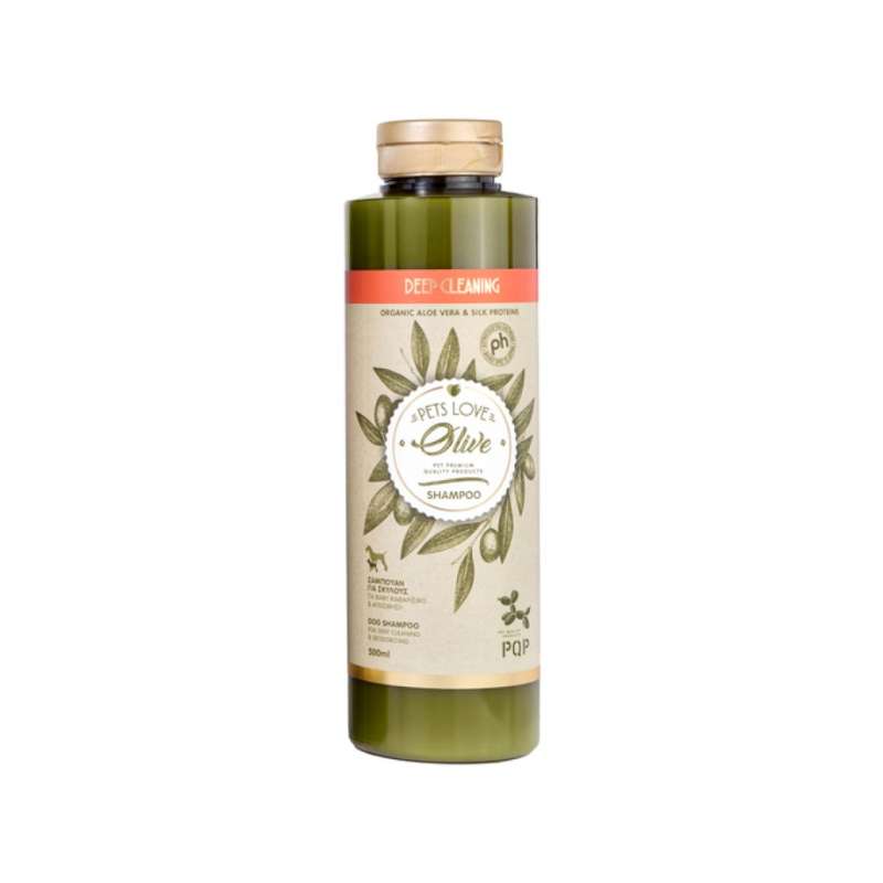 PQP SHAMPOO OLIVE DEEP CLEANING 500ML