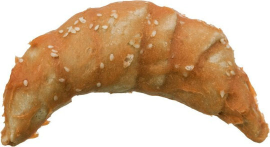 TRIXIE ΚΟΚΚΑΛΟ DENTA FUN CROISSANT 11CM, 80GR ΜΕ ΚΟΤΟΠΟΥΛΟ