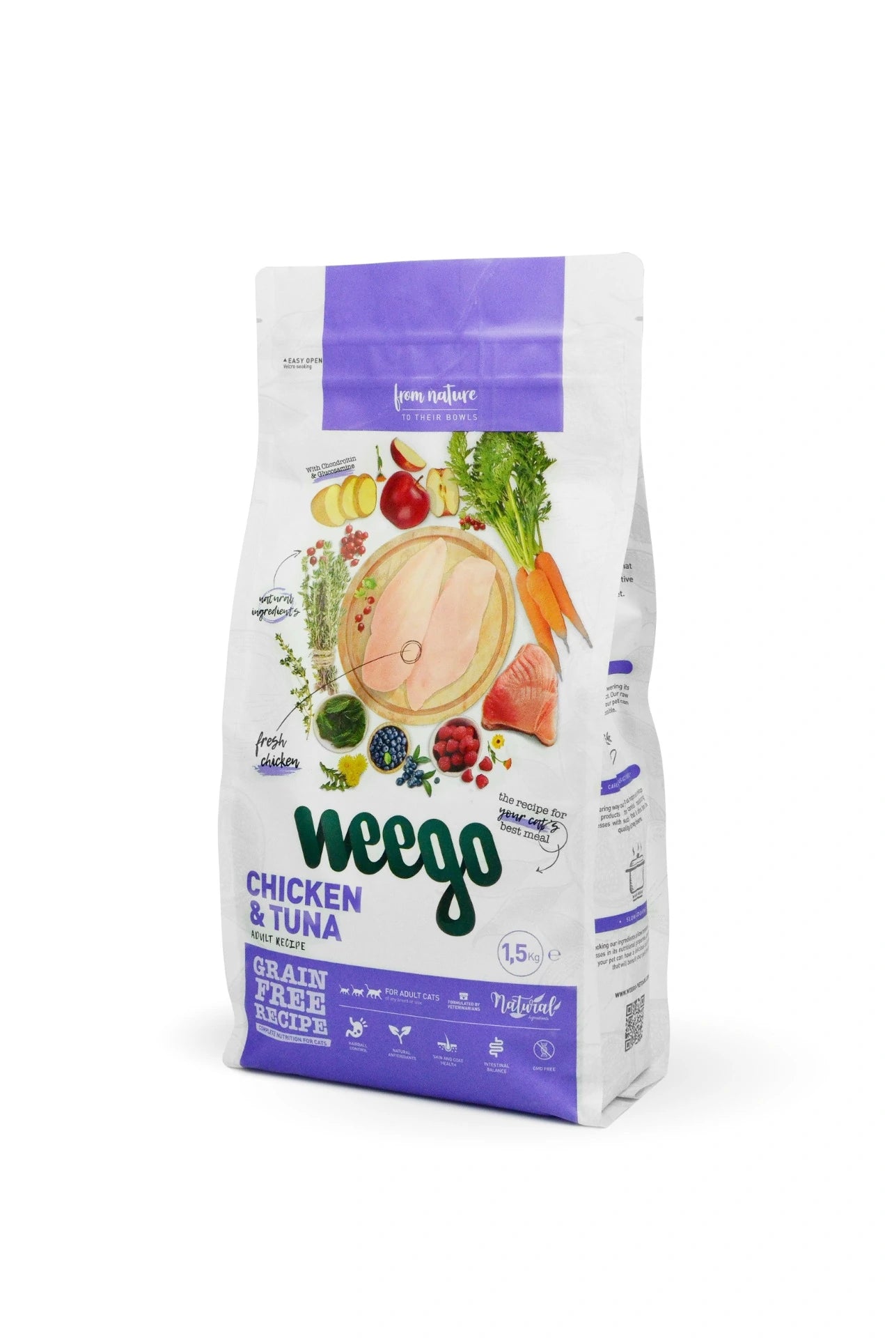 WEEGO CAT CHICKEN & TUNA ADULT 1,5KG