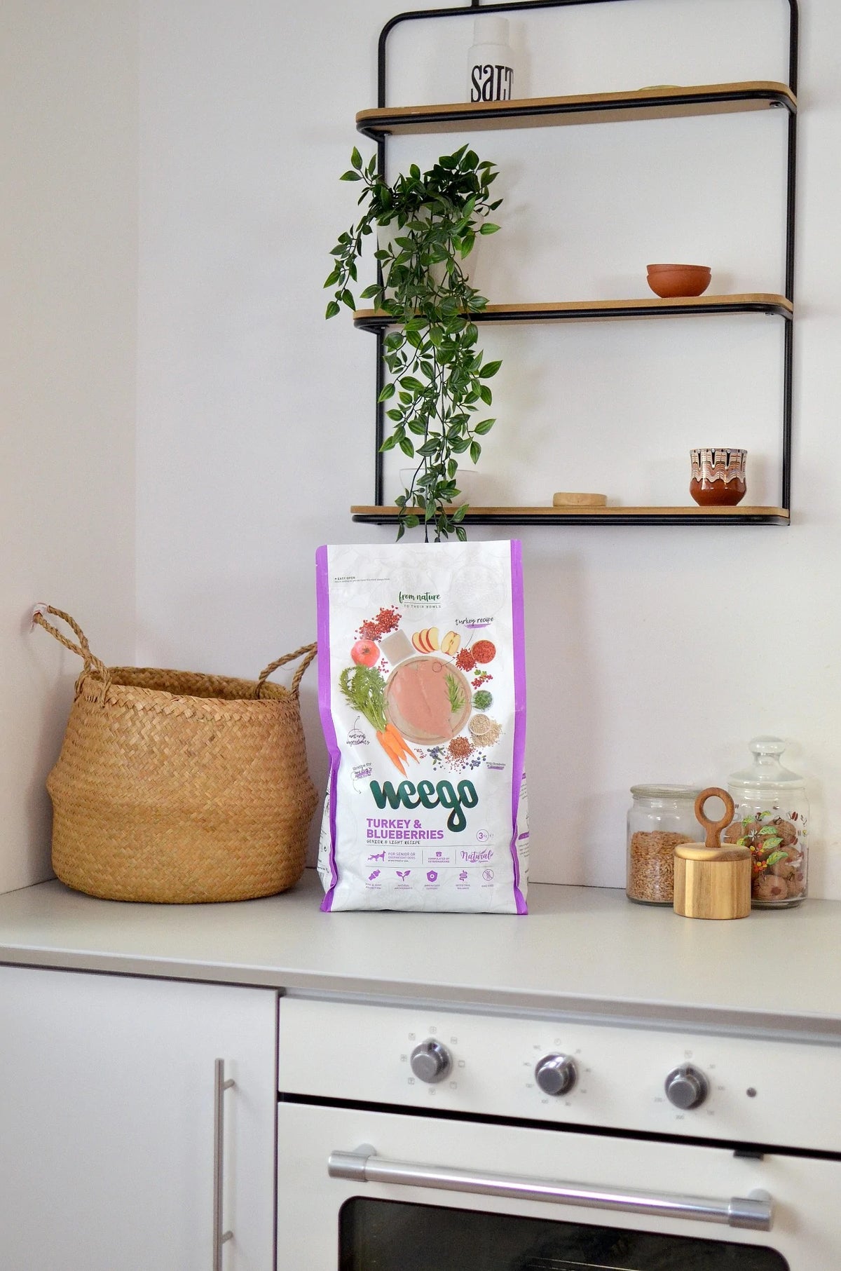 WEEGO LIGHT/SENIOR TURKEY & BLUEBERRIES 3KG