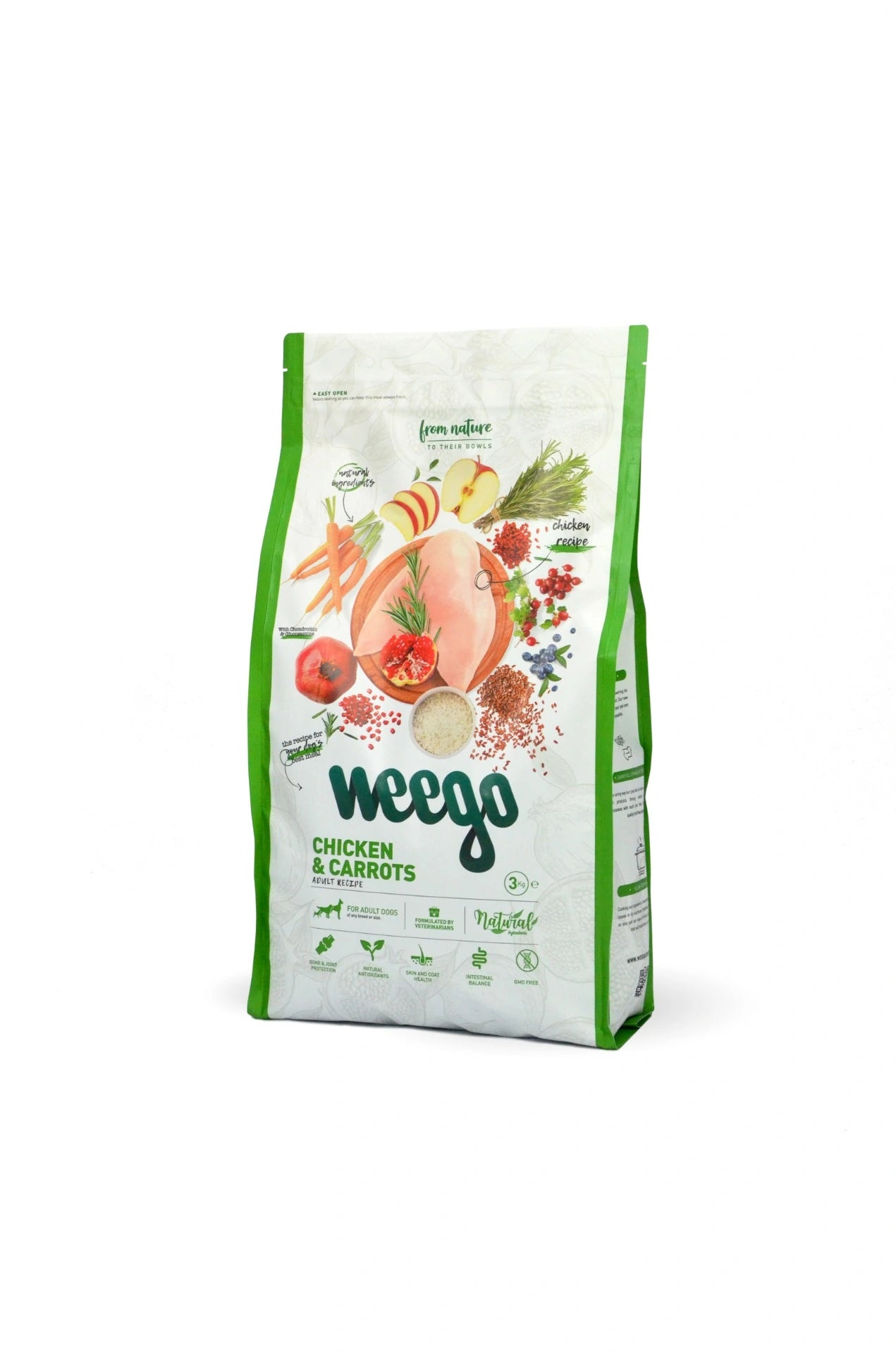 WEEGO ADULT CHICKEN & CARROTS 3KG
