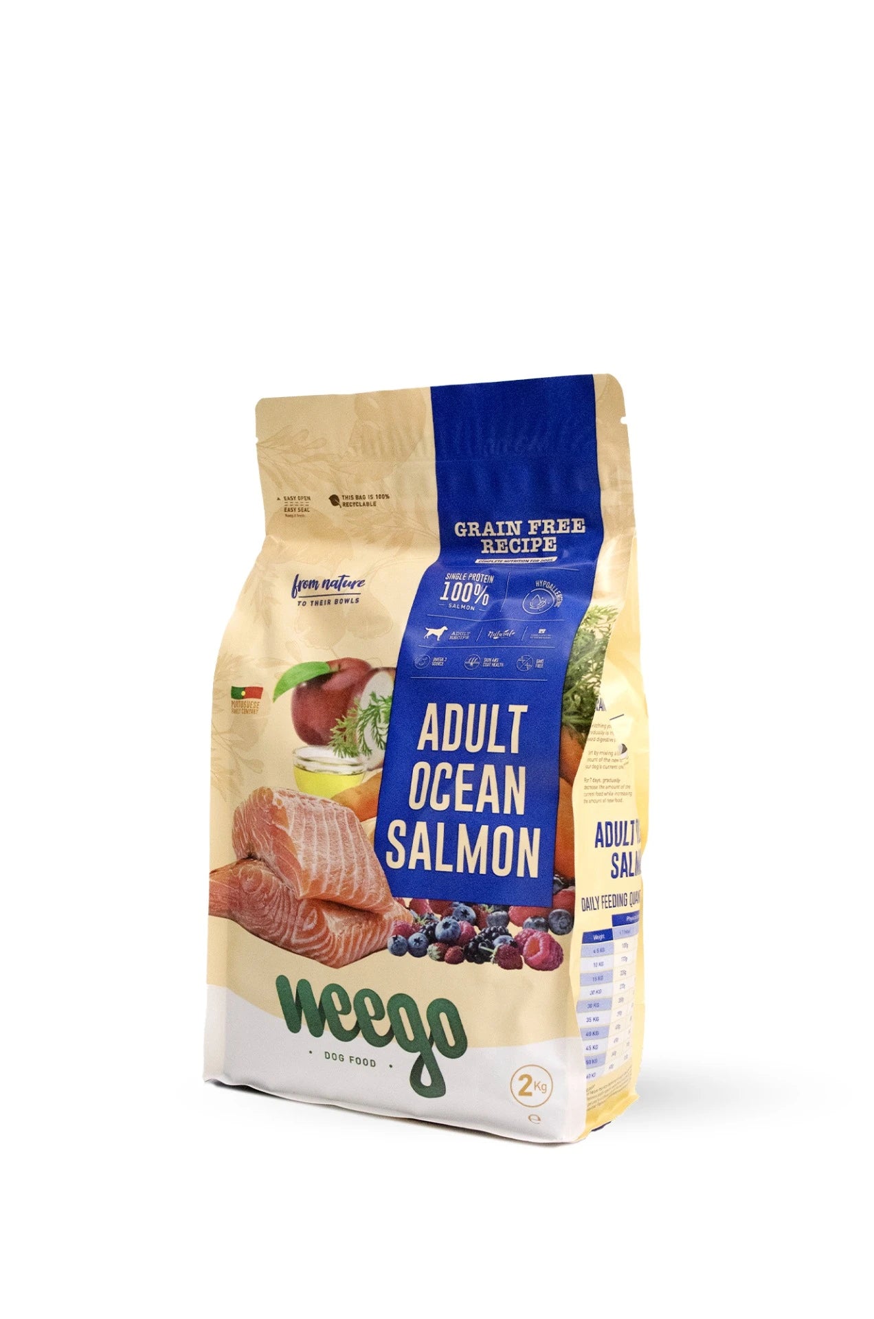 WEEGO ADULT OCEAN SALMON GRAIN FREE 10KG