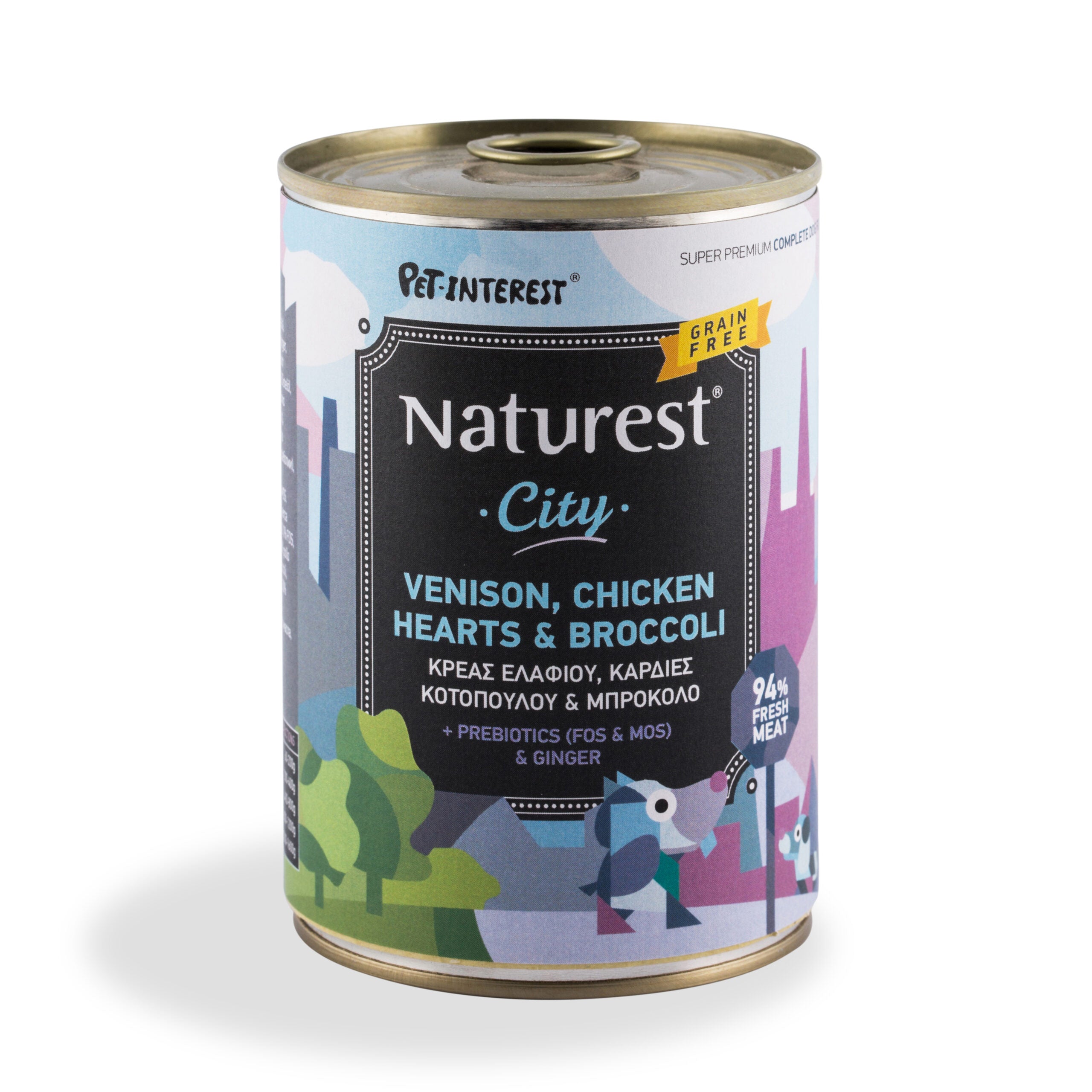 NATUREST GOURMET CITY ΜΕ ΕΛΑΦΙ, ΚΑΡΔΙΕΣ ΚΟΤΟΠΟΥΛΟΥ & ΜΠΡΟΚΟΛΟ 400GR