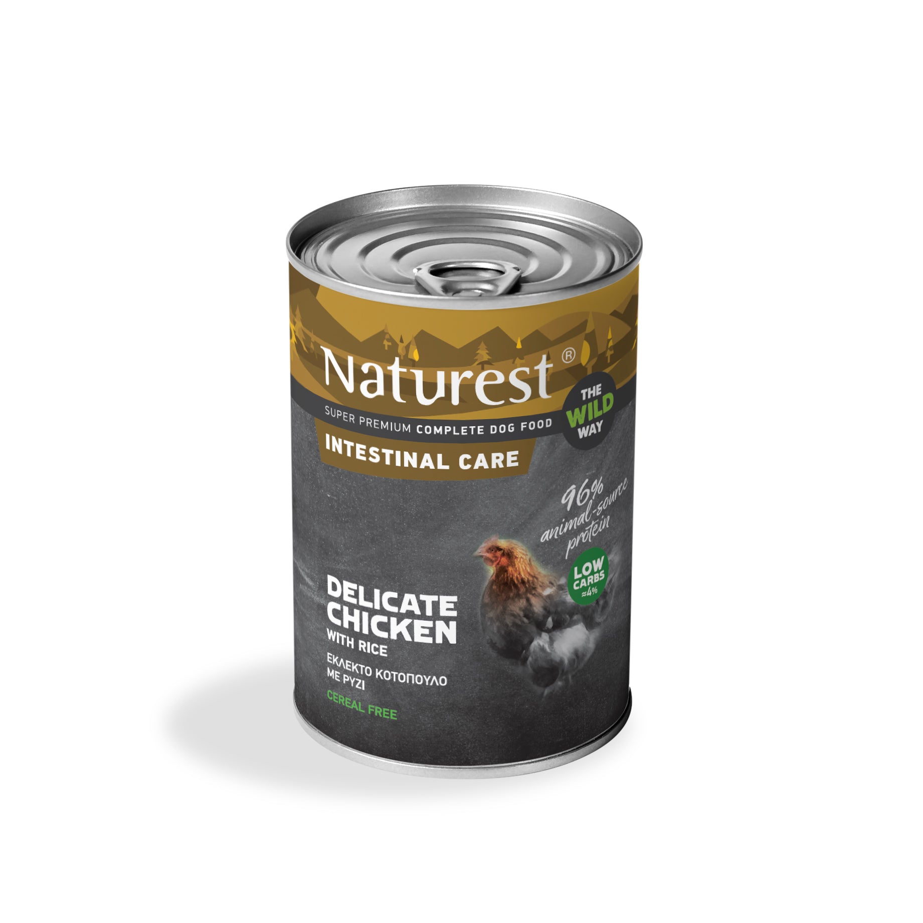 NATUREST INTESTINAL CARE PURE ΜΕ ΚΟΤΟΠΟΥΛΟ & ΡΥΖΙ 400GR