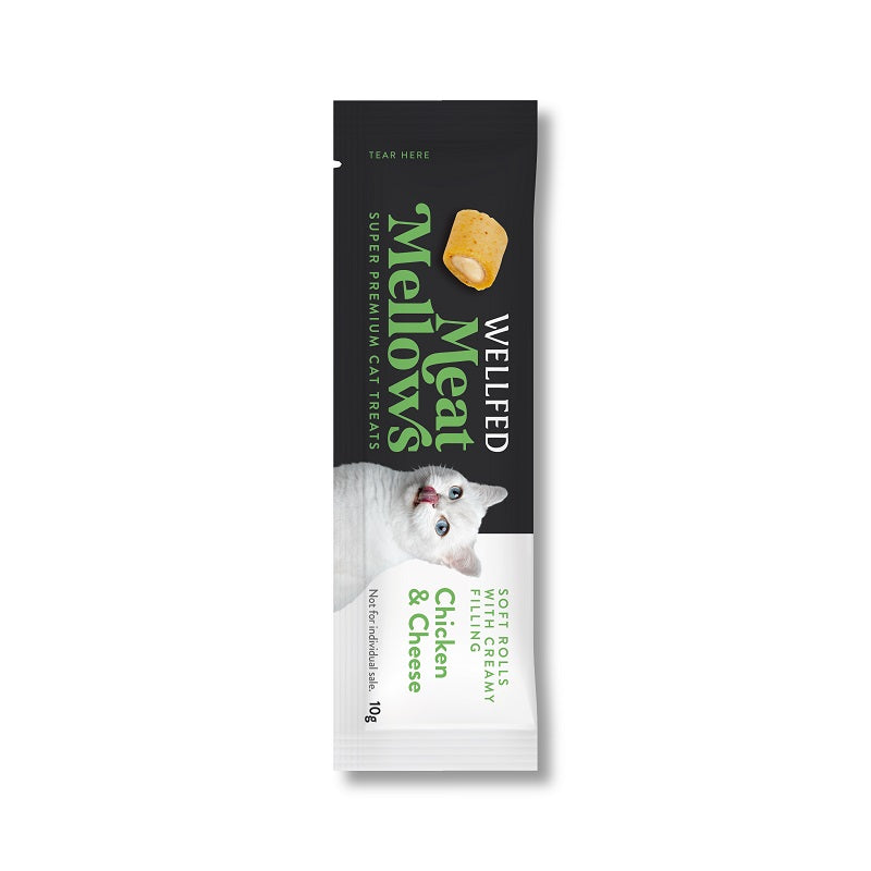 WELLFED MEAT MELLOWS CHICKEN & CHEESE (3*10G) 30G