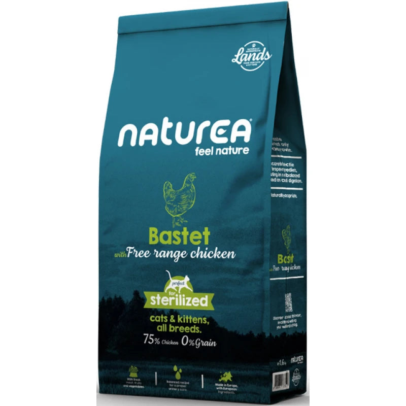 NATUREA LANDS BASTET FREE RANGE CHICKEN KITTEN 1,6KG