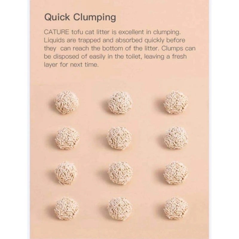 CATURE TOFU MIX ZEOLITE CAT LITTER 14L