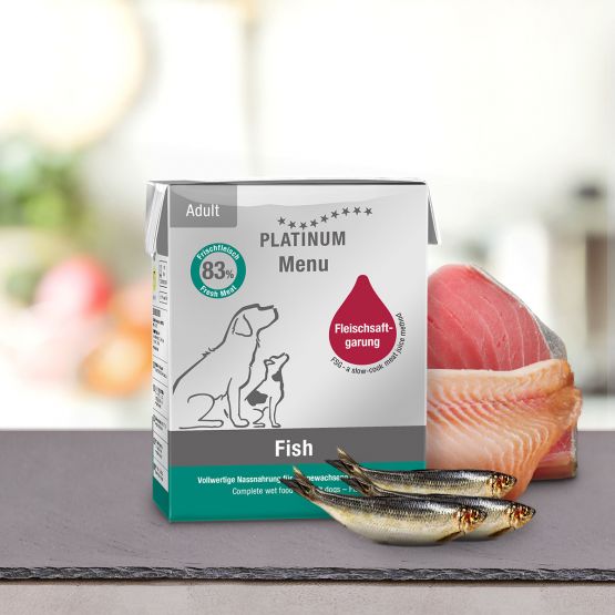 PLATINUM MENU ΜΑΓΕΙΡΕΥΤΗ (FSG) ΥΓΡΗ ΤΡΟΦΗ ΣΚΥΛΟΥ, ΨΑΡΙ 375GR