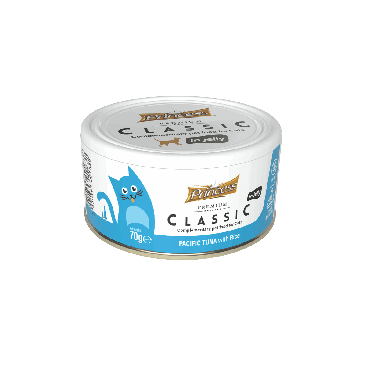 PRINCESS CLASSIC – PACIFIC TUNA WITH RICE IN JELLY 70GR