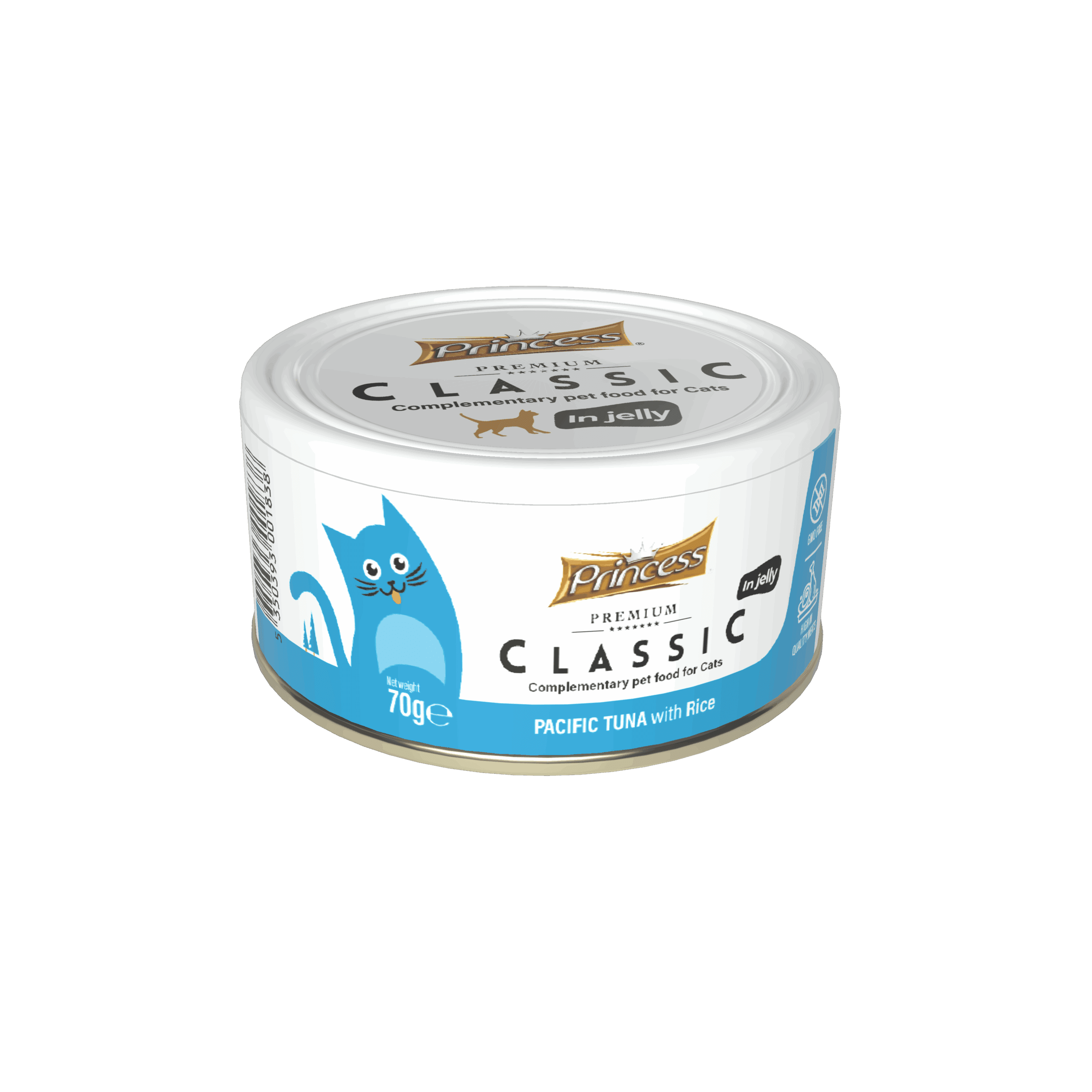 PRINCESS CLASSIC – PACIFIC TUNA WITH RICE IN JELLY 70GR