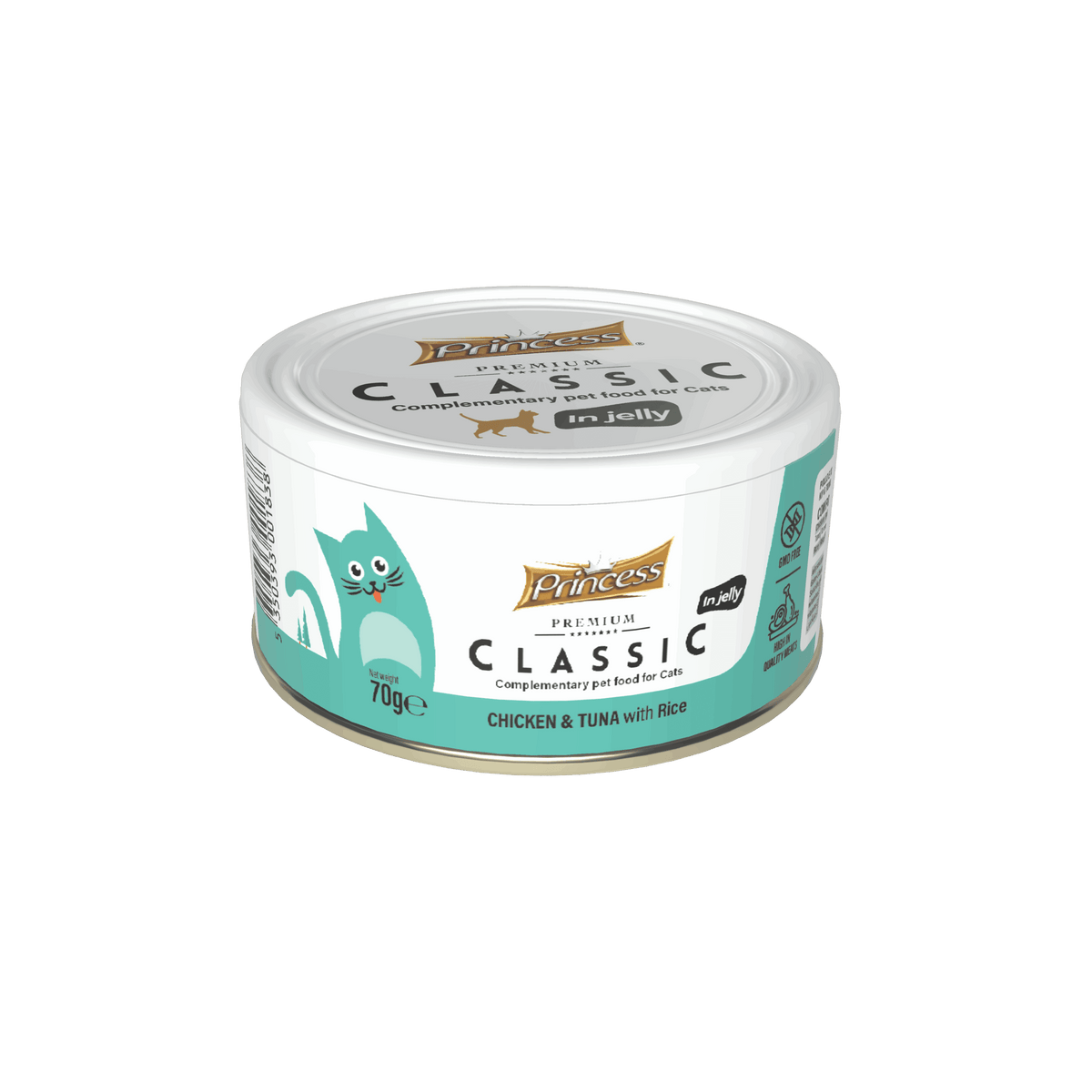 PRINCESS CLASSIC – CHICKEN & TUNA WITH RICE 70GR