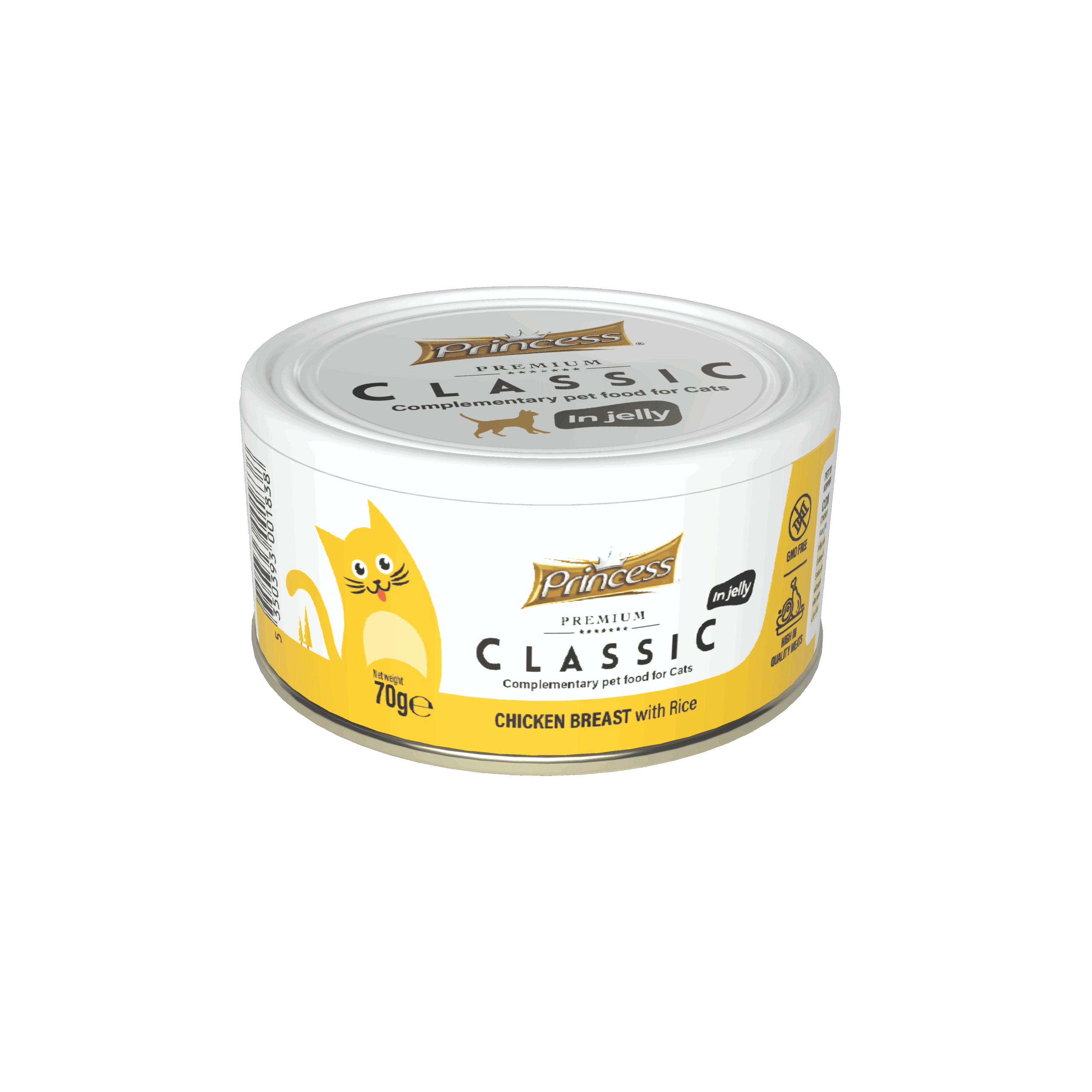 PRINCESS CLASSIC – CHICKEN BREAST WITH RICE IN JELLY 70GR