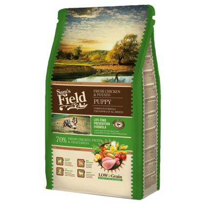 SAM’S FIELD DOG PUPPY CHICKEN & POTATO 2.5KG