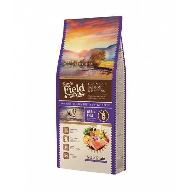 SAM’S FIELD DOG GRAΙΝ FREE SALMON & HERRING 2.5KG