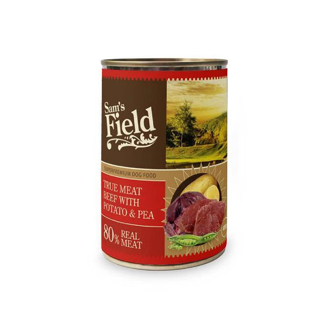 SAM'S FIELD DOG WET CAN BEEF/PUMPKIN 400GR
