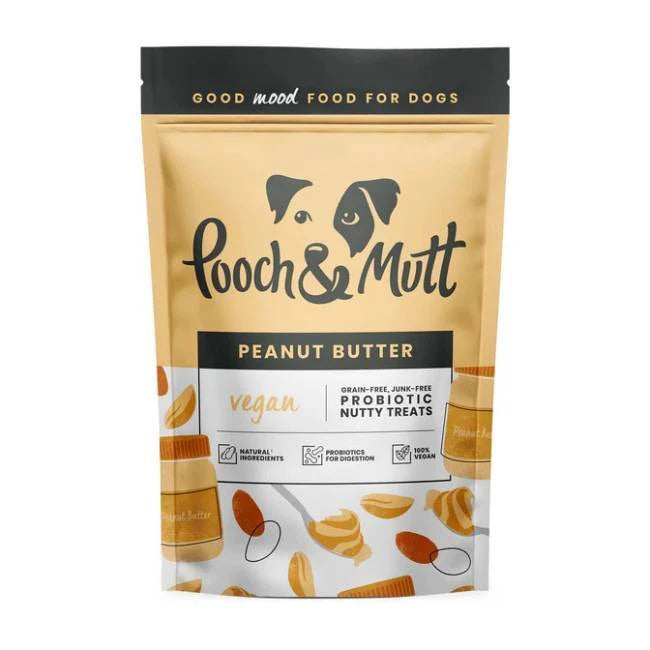 POOCH & MUTT DOG SNACK PEANUT BUTTER 120GR