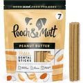 POOCH & MUTT DOG DENTAL STICK PEANUT BUTTER 251G