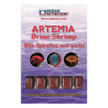 OCEAN NUTRITION ARTEMIA WITH SPIRULINA & GARLIC CUBE TRAY 100G FROZEN