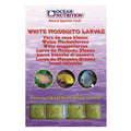 OCEAN NUTRITION WHITE MOSQUITO LARVAE (GLASSWORMS) CUBE TRAY 100G FROZEN