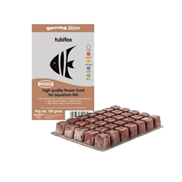 GAMMA TUBIFEX BLISTER PACK 100G