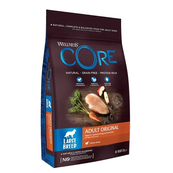 CORE DOG ADULT LARGE BREED ORIGINAL CHICKEN 10KG + 2KG ΔΩΡΟ