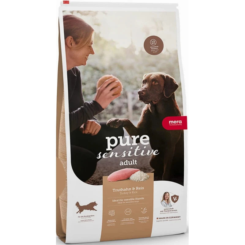 MERADOG PURE SENSITIVE TURKEY & RICE 12.5KG (-6€)