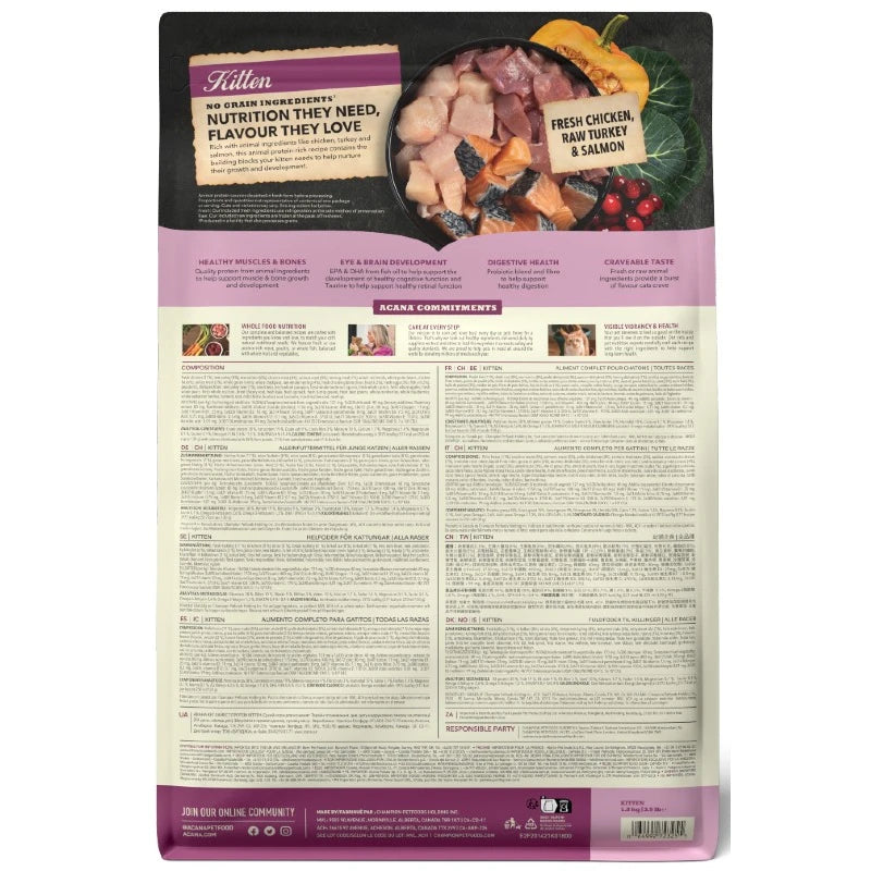 ACANA CAT HIGHEST PROTEIN KITTEN 1.8KG