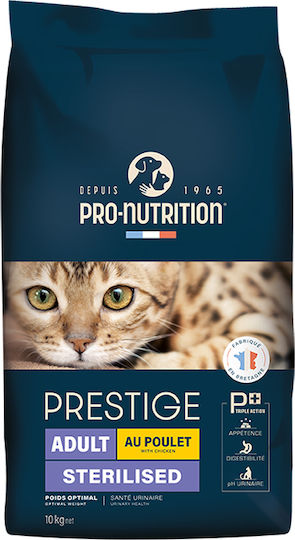 PRO-NUTRITION PRESTIGE (FLATAZOR) CAT STERILIZED CHICKEN 10KG