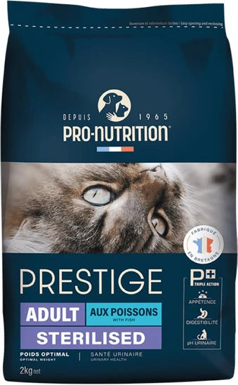 PRO-NUTRITION PRESTIGE (FLATAZOR) CAT STERILIZED FISH 10KG