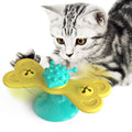 BUTTERFLY SPINNING CAT TOY YELLOW WING 638X295X303MM