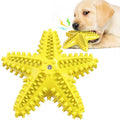 SQUEAKER STARFISH DOG TOOTHBRUSH YELLOW 165Χ160Χ41ΜΜ