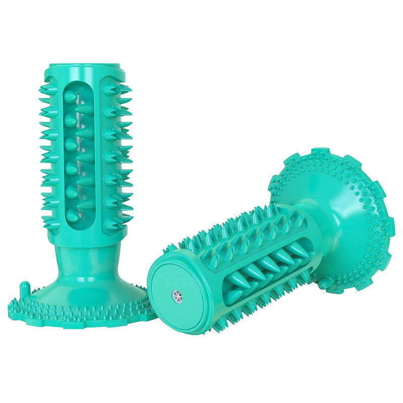 SQUEAKER CLASSIC DOG TOOTHBRUSH LAKE BLUE 147X56ΜΜ