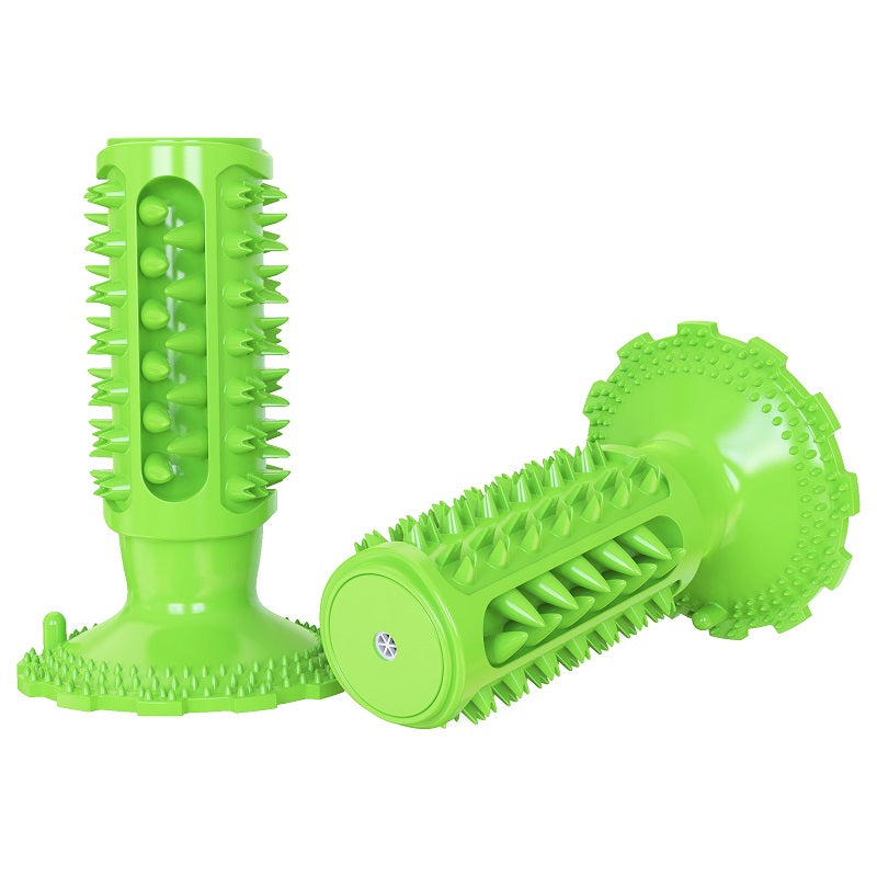 SQUEAKER CLASSIC DOG TOOTHBRUSH GREEN 147X56ΜΜ