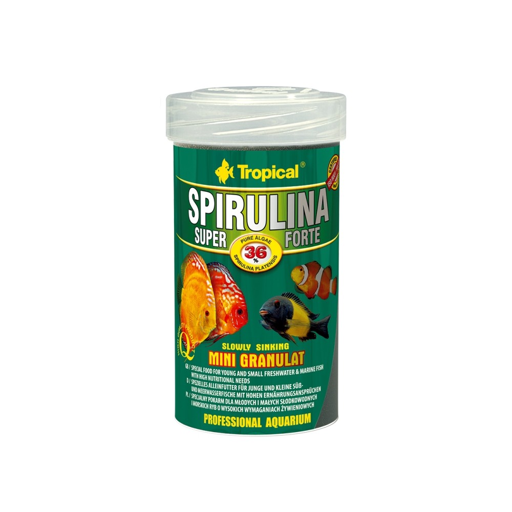 TROPICAL SUPER SPIRULINA FORTE MINI GRANULAT 100ML
