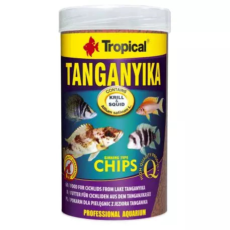 TROPICAL TANGANYIKA CHIPS 250ML/130G