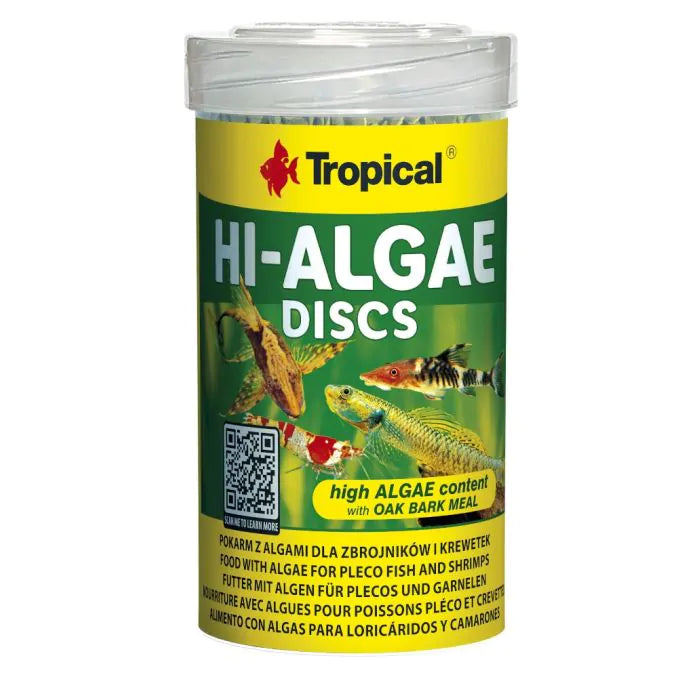 TROPICAL HI-ALGAE DISCS 100ML