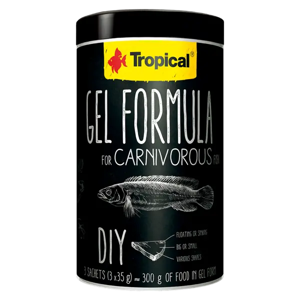 TROPICAL GEL FORMULA CARNIVORE DIY - FOOD GEL 35G