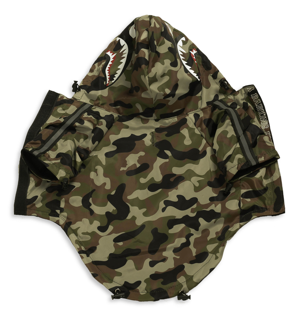 ΑΔΙΑΒΡΟΧΟ ΠΑΡΑΛΛΑΓΗ ΠΡΑΣΙΝΟ SHARK TEETH L 35CM