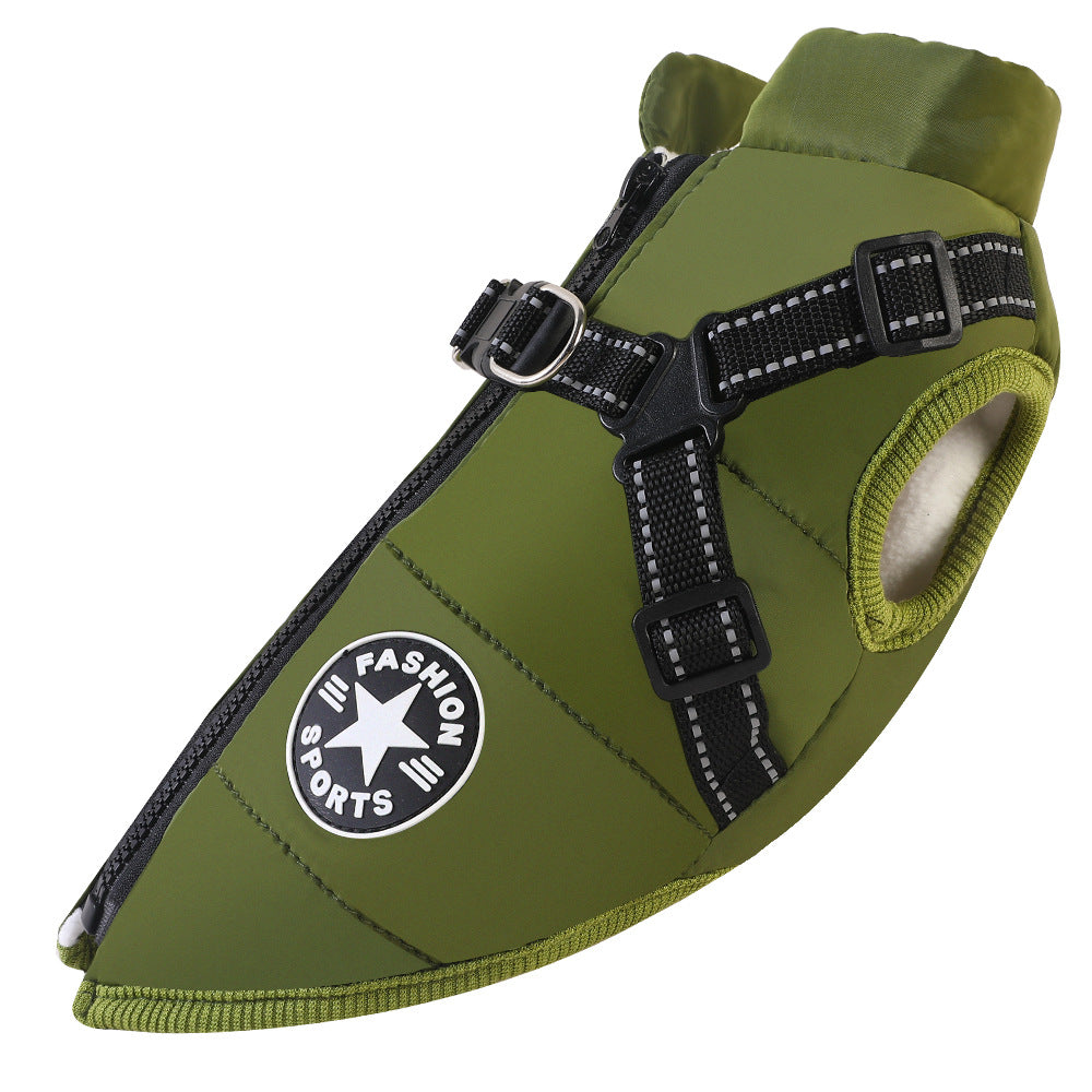 ΑΔΙΑΒΡΟΧΟ ΜΠΟΥΦΑΝ ΣΑΜΑΡΑΚΙ ΠΡΑΣΙΝΟ 2XL 38CM