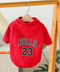 ΜΠΛΟΥΖΑ ΦΟΥΤΕΡ ΚΟΚΚΙΝΟ BULLS 23 2XL 42CM