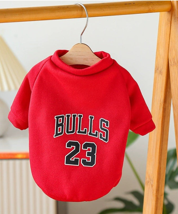 ΜΠΛΟΥΖΑ ΦΟΥΤΕΡ ΚΟΚΚΙΝΟ BULLS 23 2XL 42CM