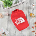 ΜΠΛΟΥΖΑΚΙ ΦΛΙΣ ΚΟΚΚΙΝΟ THE FACE DOG 4XL 51CM