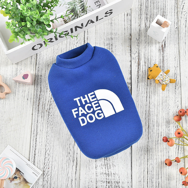 ΜΠΛΟΥΖΑΚΙ ΦΛΙΣ ΜΠΛΕ THE FACE DOG S 25CM